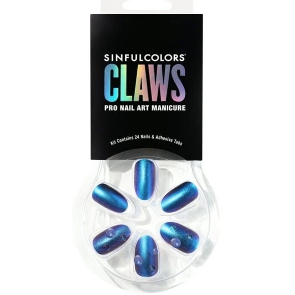 Sinful Colors Claws Pro Nail Art Manicure - Blue - Picture 1 of 4